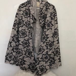 SOLD Oversized Hooded Cardigan gray
